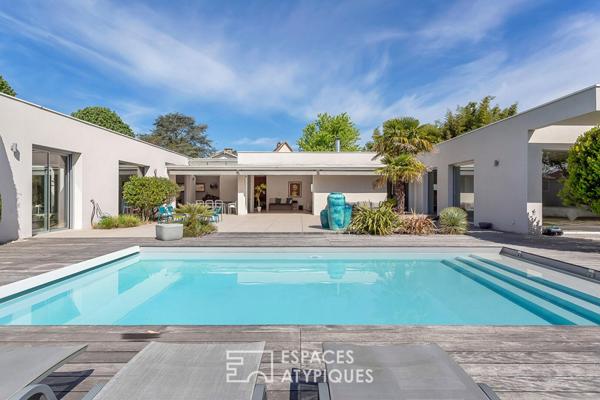 Maison contemporaine d’inspiration californienne