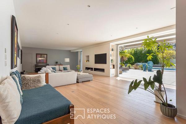 Maison contemporaine d’inspiration californienne