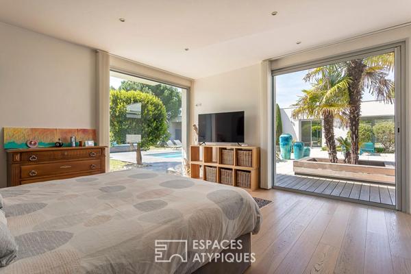 Maison contemporaine d’inspiration californienne