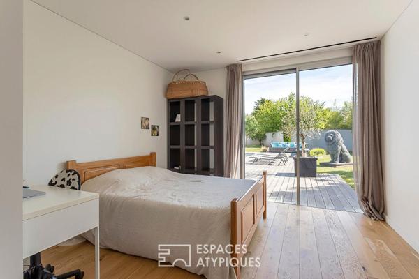 Maison contemporaine d’inspiration californienne