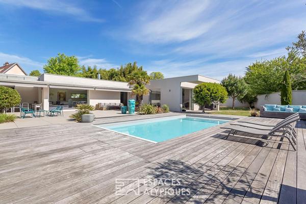 Maison contemporaine d’inspiration californienne