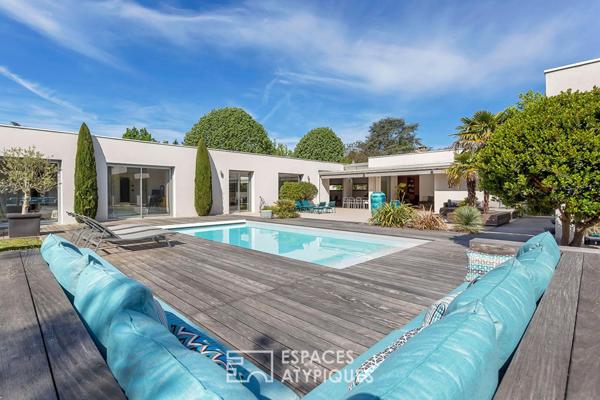 Maison contemporaine d’inspiration californienne