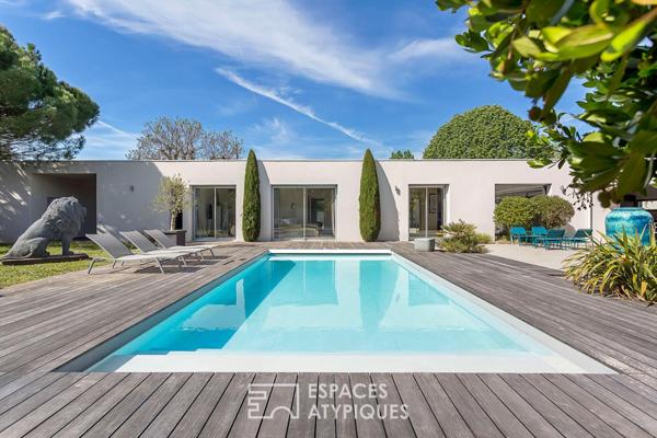 Maison contemporaine d’inspiration californienne