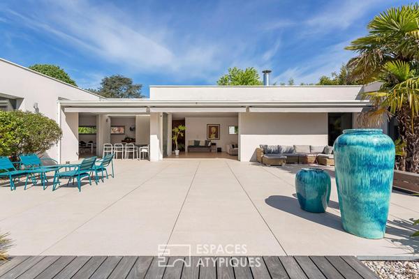 Maison contemporaine d’inspiration californienne