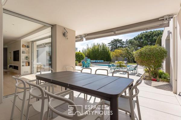 Maison contemporaine d’inspiration californienne