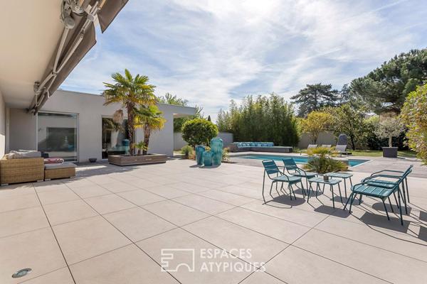 Maison contemporaine d’inspiration californienne