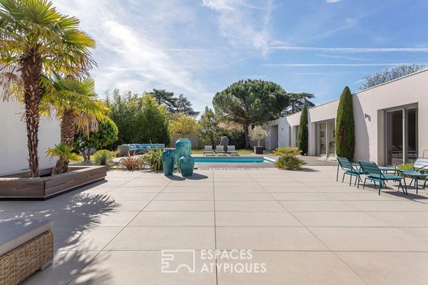 Maison contemporaine d’inspiration californienne