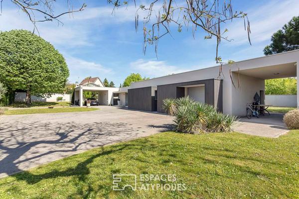Maison contemporaine d’inspiration californienne