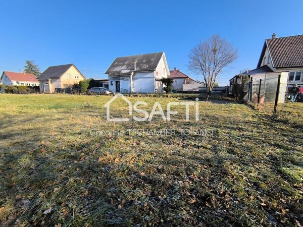 Magnifique terrain viabilisé libre de constructeur