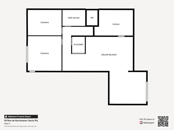 Vente appartement à Lorient, 4 pièces 79m²