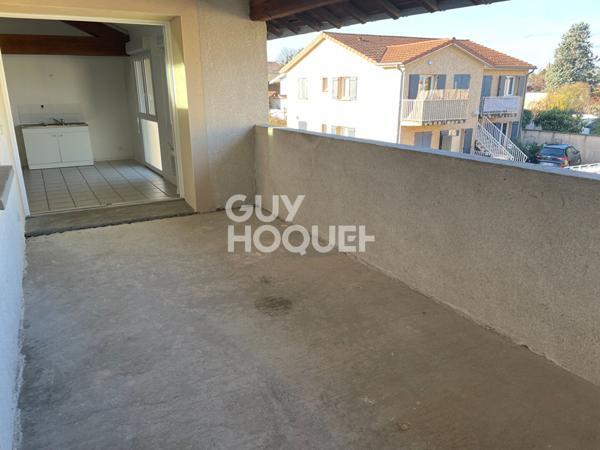À vendre : Appartement 3 pièces avec grande terrasse à Genas