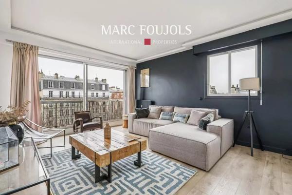 Paris XVI Exelmans Appartement à vendre – 2 Chambres – balcon – vue dégagée