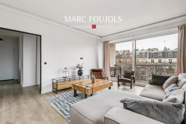 Paris XVI Exelmans Appartement à vendre – 2 Chambres – balcon – vue dégagée