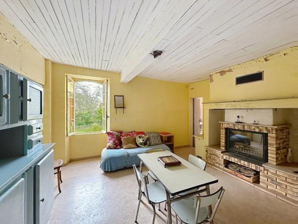 Fermette de plain pied à rénover