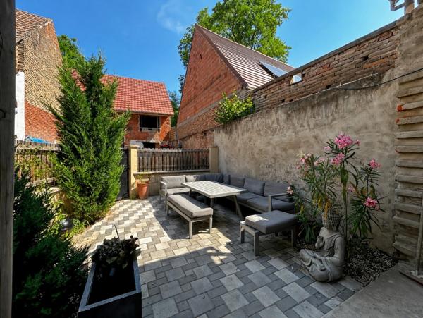 67170 OLWISHEIM – Maison 120 m² – Pièce de vie 51 m² – Sous-sol – Terrasse