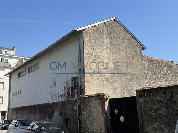 DAX CENTRE – LOFT À CRÉER DANS UN ANCIEN ATELIER – 93 M²