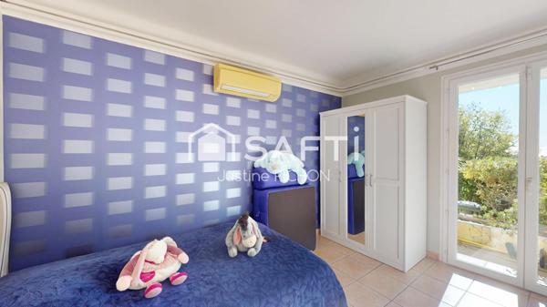 Toulon, maison familiale entretenu avec rigueur.