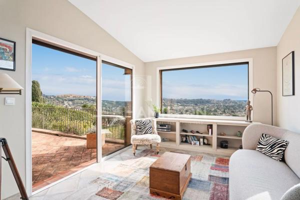 Baisse de prix , vendeur motivé! Vue Panoramic mer, villa contem La colle-sur-loup