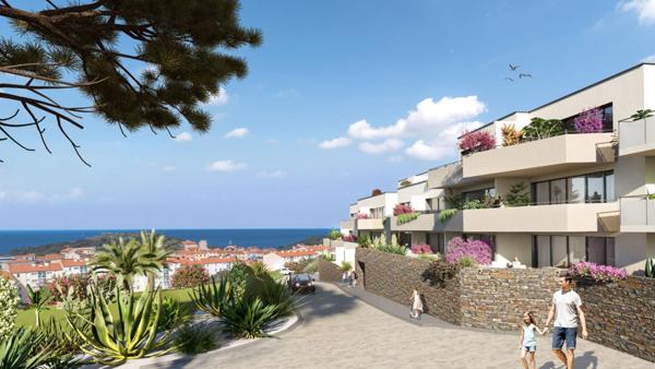 Appartement  T3  59M2  PORT VENDRES