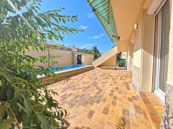 Perpignan SUD T4 de 99,71m2 avec parking, jardin et piscine privative