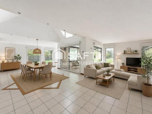 Grande maison avec entrepôt de 150m2