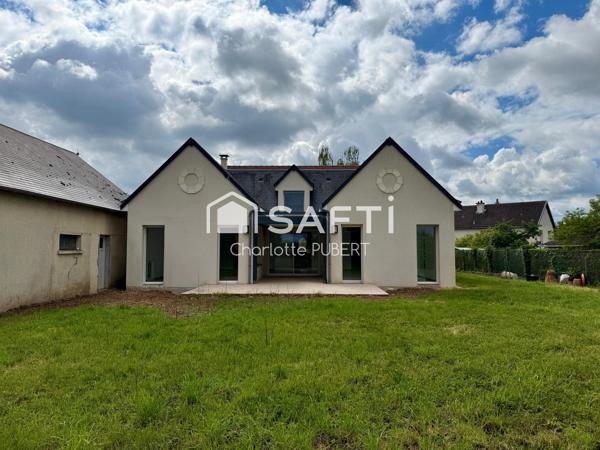 Grande maison avec entrepôt de 150m2