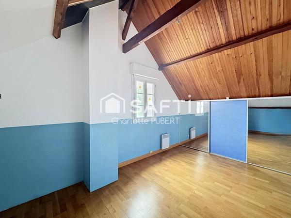 Grande maison avec entrepôt de 150m2