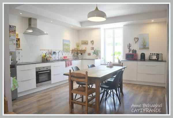 A vendre Condom, maison de ville en pierre 100m2 avec jardin