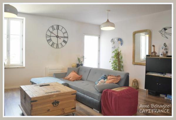 A vendre Condom, maison de ville en pierre 100m2 avec jardin