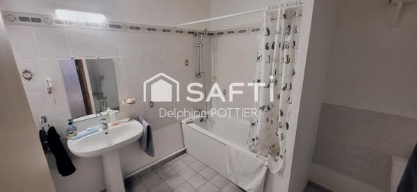 Maison 90m², 5p, 4 chambres, sous-sol total