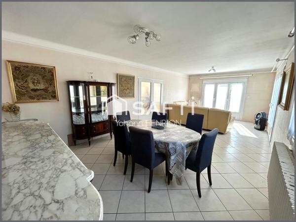 Pavillon sur sous sol à Belleville de 188 m2 habitables