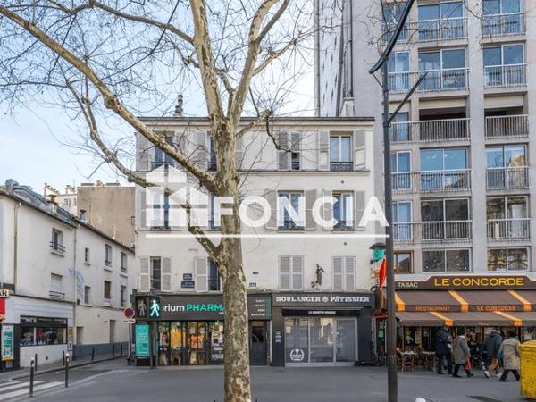 À vendre Appartement 3 pièces 41.13 m² - Paris 75019