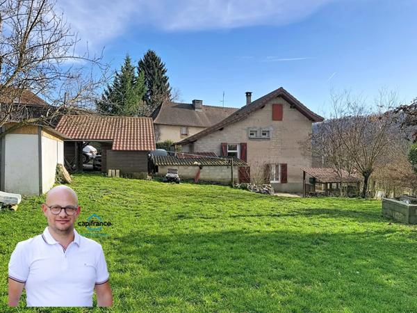 Maison à vendre 5 pièces GRESIN (73)- avec bassin source d'eau- 1200m2 de terrain