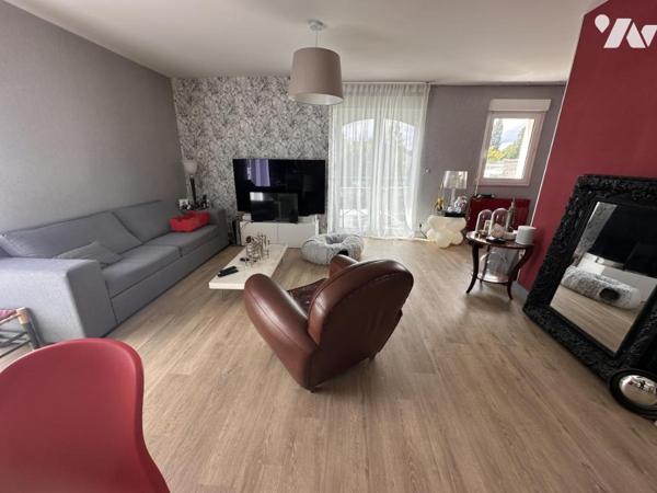 À VENDRE VANNES Étang Au Duc appartement 88 m², 3 chambres avec parking
