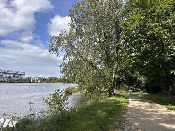 À VENDRE VANNES Étang Au Duc appartement 88 m², 3 chambres avec parking