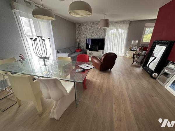 À VENDRE VANNES Étang Au Duc appartement 88 m², 3 chambres avec parking