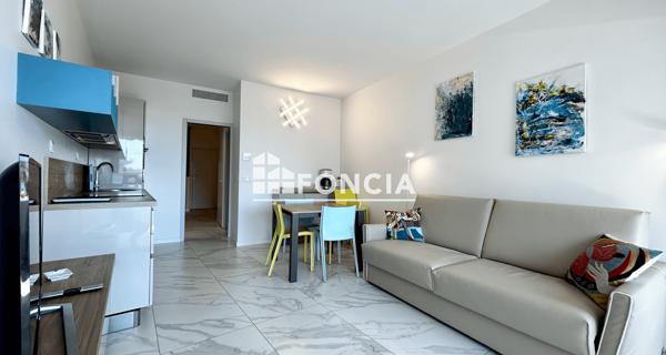 Location Appartement meublé 2 pièces 31.5 m² - Villeneuve-loubet 06270
