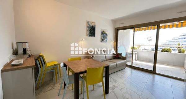 Location Appartement meublé 2 pièces 31.5 m² - Villeneuve-loubet 06270