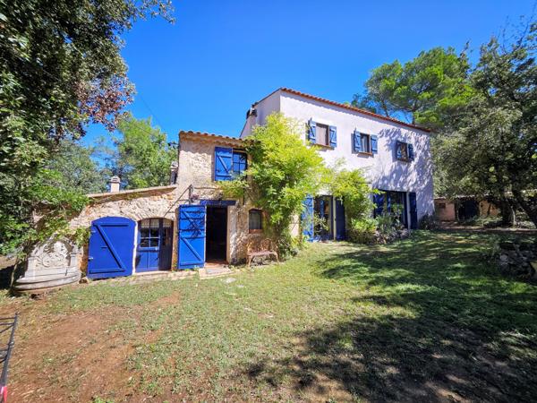 Pontevès (83670) Charmante Propriété à Vendre à Barjols / Pontevès – Calme Absolu et Grand Terrain de 5 Hectares