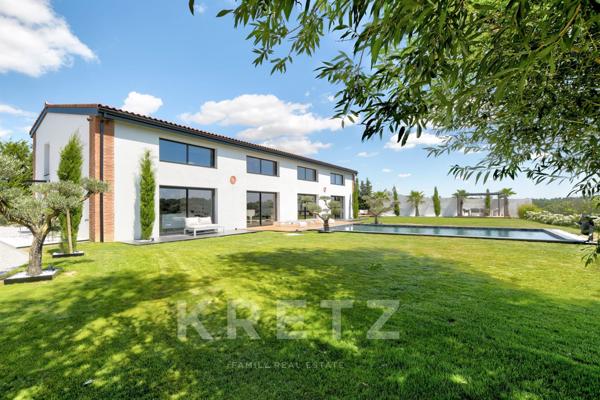 Propriété exceptionnelle avec piscine et vue, Castelmaurou, 15 minutes de Toulouse