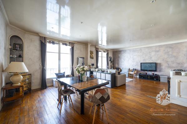 Neuilly-sur-Seine (92200) Neuilly-sur-Seine/Saint-James/Pont de Neuilly/Longchamp – Appartement de 4 pièces de 130,14 m² – 2/3 chambres