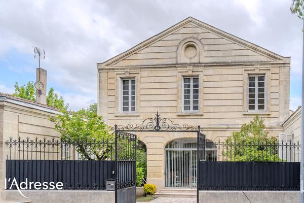BORDEAUX JARDIN PUBLIC - Magnifique maison pierre avec garage et extérieurs.