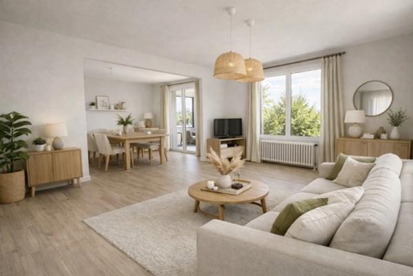 MAISON INDIVIDUELLE 150M2 - 3 CHAMBRES - TERRAIN 606M2 - VERANDA - SOUS SOL COMPLET - CENTRE VILLE