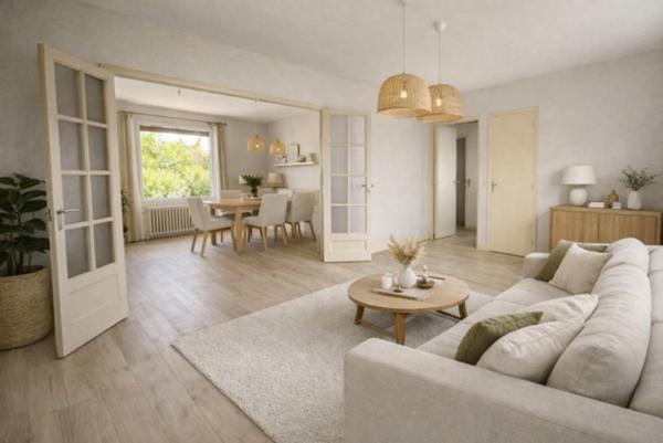 MAISON INDIVIDUELLE 150M2 - 3 CHAMBRES - TERRAIN 606M2 - VERANDA - SOUS SOL COMPLET - CENTRE VILLE