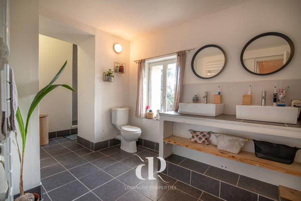 Beaumont-de-Lomagne (82500) Charmante propriété de deux maisons alliant caractère et confort