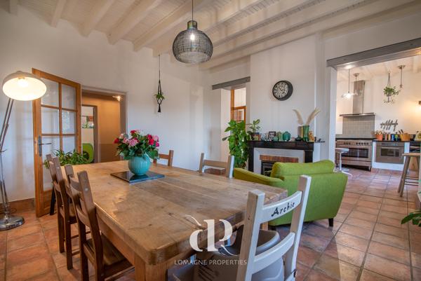 Beaumont-de-Lomagne (82500) Charmante propriété de deux maisons alliant caractère et confort