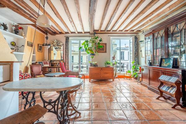 3/4 pièces traversant Faubourg Saint-Martin Paris 10e