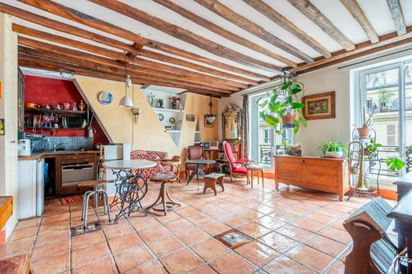 3/4 pièces traversant Faubourg Saint-Martin Paris 10e