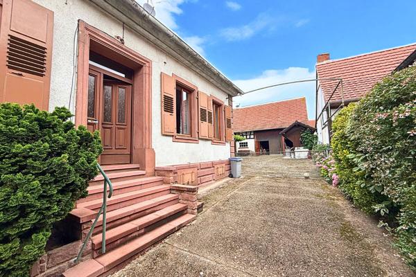 Maison avec dépendances sur 11 ares de terrain