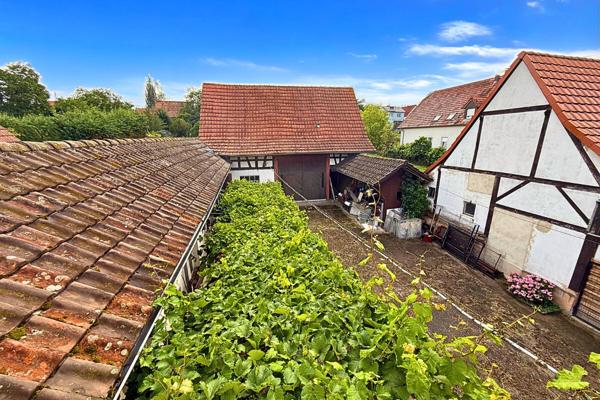 Maison avec dépendances sur 11 ares de terrain